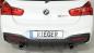 Preview: Rieger Heckeinsatz für BMW 1er F21 (1K2) ABS schwarz matt (Lackierung erforderlich) Y 00035066