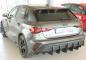 Preview: Rieger Heckeinsatz für orig. ESD für Audi A3 (GY) ABS schwarz matt (Lackierung erforderlich) Y 00056844