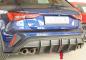 Preview: Rieger Heckeinsatz für Audi A3 S3 (GY) ABS schwarz matt (Lackierung erforderlich) Y 00056845