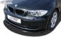 Preview: RDX Frontspoilerlippe VARIO-X für BMW 1er E82 / E88 Frontlippe Front Ansatz Vorne Spoilerlippe