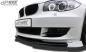 Preview: RDX Frontspoilerlippe VARIO-X für BMW 1er E82 / E88 Frontlippe Front Ansatz Vorne Spoilerlippe