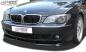 Preview: RDX Frontspoilerlippe VARIO-X für BMW 7er E65 / E66 2005+ Frontlippe Front Ansatz Vorne Spoilerlippe