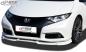 Preview: RDX Frontspoilerlippe VARIO-X für HONDA Civic 2012+ Frontlippe Front Ansatz Vorne Spoilerlippe