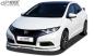 Preview: RDX Frontspoilerlippe VARIO-X für HONDA Civic 2012+ Frontlippe Front Ansatz Vorne Spoilerlippe