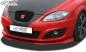 Preview: RDX Frontspoilerlippe VARIO-X für SEAT Leon 1P Facelift 2009+ (nicht FR, Cupra) Frontlippe Front Ansatz Vorne Spoilerlippe