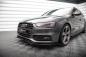 Preview: Maxton Design Front Ansatz V.4 für Audi A4 S-Line / S4 B8 Facelift schwarz Hochglanz