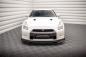 Preview: Maxton Design Front Ansatz + Flaps für Nissan GTR R35 Facelift