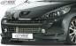 Preview: RDX Frontspoiler für PEUGEOT 207 / 207CC (-2009 & 2009+) Frontlippe Front Ansatz Spoilerlippe