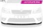 Preview: CSR Frontspoiler | Cup-Spoilerlippe mit ABE für Skoda Octavia II (1Z) RS CSL001-S strukturiert schwarz matt (keine Lackierung erforderlich)