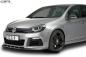 Preview: CSR Frontspoiler | Cup-Spoilerlippe mit ABE für VW Golf 6 R CSL002-G Glossy schwarz Hochglanz (keine Lackierung erforderlich)