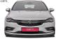Preview: CSR Frontspoiler | Cup-Spoilerlippe mit ABE für Opel Astra K CSL180-C Carbon Look Hochglanz (keine Lackierung erforderlich)