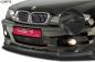 Preview: CSR Frontspoiler | Cup-Spoilerlippe mit ABE für BMW 3er E46 CSL185-C Carbon Look Hochglanz (keine Lackierung erforderlich)