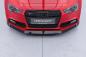 Preview: CSR Frontspoiler | Cup-Spoilerlippe mit ABE für Audi A5/S5 8T CSR-CSL187-G Glossy schwarz Hochglanz (keine Lackierung erforderlich)