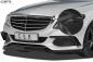 Preview: CSR Frontspoiler | Cup-Spoilerlippe mit ABE für Mercedes-Benz C-Klasse 205 CSL227-C Carbon Look Hochglanz (keine Lackierung erforderlich)