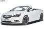 Preview: CSR Frontspoiler | Cup-Spoilerlippe mit ABE für Opel Cascada CSL314-G Glossy schwarz Hochglanz (keine Lackierung erforderlich)