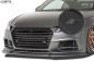 Preview: CSR Frontspoiler | Cup-Spoilerlippe mit ABE für Audi TTS FV/8S CSL320-S strukturiert schwarz matt (keine Lackierung erforderlich)