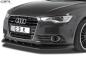 Preview: CSR Frontspoiler | Cup-Spoilerlippe mit ABE für Audi A6 C7 4G CSL325-G Glossy schwarz Hochglanz (keine Lackierung erforderlich)