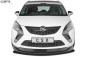 Preview: CSR Frontspoiler | Cup-Spoilerlippe mit ABE für Opel Zafira C CSL326-G Glossy schwarz Hochglanz (keine Lackierung erforderlich)