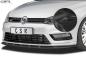 Preview: CSR Frontspoiler | Cup-Spoilerlippe mit ABE für VW Golf 7 R-Line CSL333-C Carbon Look Hochglanz (keine Lackierung erforderlich)