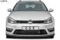 Preview: CSR Frontspoiler | Cup-Spoilerlippe mit ABE für VW Golf 7 R-Line CSL333-C Carbon Look Hochglanz (keine Lackierung erforderlich)