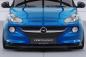 Preview: CSR Frontspoiler | Cup-Spoilerlippe mit ABE für Opel Adam CSL335-C Carbon Look Hochglanz (keine Lackierung erforderlich)
