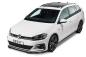 Preview: CSR Frontspoiler | Cup-Spoilerlippe mit ABE für VW Golf 7 GTI / GTD CSL345-G Glossy schwarz Hochglanz (keine Lackierung erforderlich)