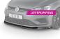 Preview: CSR Frontspoiler | Cup-Spoilerlippe mit ABE für VW Golf 7 R CSL346-C Carbon Look Hochglanz (keine Lackierung erforderlich)
