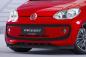 Preview: CSR Frontspoiler | Cup-Spoilerlippe mit ABE für VW up! CSL354-G Glossy schwarz Hochglanz (keine Lackierung erforderlich)