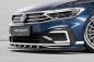 Preview: CSR Frontspoiler | Cup-Spoilerlippe mit ABE für VW Passat B8 Typ 3G CSL358-C Carbon Look Hochglanz (keine Lackierung erforderlich)
