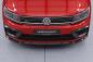 Preview: CSR Frontspoiler | Cup-Spoilerlippe mit ABE für VW Tiguan II (Typ AD1) R-Line CSL367-S strukturiert schwarz matt (keine Lackierung erforderlich)