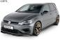 Preview: CSR Frontspoiler | Cup-Spoilerlippe mit ABE für VW Golf 7 R CSL373-G Glossy schwarz Hochglanz (keine Lackierung erforderlich)