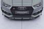 Preview: CSR Frontspoiler | Cup-Spoilerlippe mit ABE für Audi A4 B9 8W S-Line/ S4 B9 8W CSL376-C Carbon Look Hochglanz (keine Lackierung erforderlich)