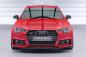 Preview: CSR Frontspoiler | Cup-Spoilerlippe mit ABE für Audi A4 B9 8W S-Line / S4 B9 8W CSL377-G Glossy schwarz Hochglanz (keine Lackierung erforderlich)