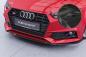 Preview: CSR Frontspoiler | Cup-Spoilerlippe mit ABE für Audi A4 B9 8W S-Line/ S4 B9 8W CSL377-C Carbon Look Hochglanz (keine Lackierung erforderlich)