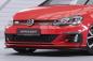 Preview: CSR Frontspoiler | Cup-Spoilerlippe mit ABE für VW Golf 7 GTI / GTD CSL380-S strukturiert schwarz matt (keine Lackierung erforderlich)