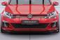 Preview: CSR Frontspoiler | Cup-Spoilerlippe mit ABE für VW Golf 7 GTI / GTD CSL380-S strukturiert schwarz matt (keine Lackierung erforderlich)