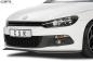 Preview: CSR Frontspoiler | Cup-Spoilerlippe mit ABE für VW Scirocco III CSL383-S strukturiert schwarz matt (keine Lackierung erforderlich)