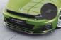 Preview: CSR Frontspoiler | Cup-Spoilerlippe mit ABE für VW Scirocco III R-Line CSL386-S strukturiert schwarz matt (keine Lackierung erforderlich)