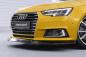 Preview: CSR Frontspoiler | Cup-Spoilerlippe mit ABE für Audi A4 B9 (Typ 8W) CSL387-S strukturiert schwarz matt (keine Lackierung erforderlich)