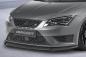 Preview: CSR Frontspoiler | Cup-Spoilerlippe mit ABE für Seat Leon 3 (Typ 5F) Cupra/FR CSL390-S strukturiert schwarz matt (keine Lackierung erforderlich)