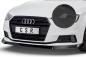 Preview: CSR Frontspoiler | Cup-Spoilerlippe mit ABE für Audi A3 8V CSL393-S strukturiert schwarz matt (keine Lackierung erforderlich)