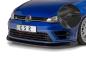 Preview: CSR Frontspoiler | Cup-Spoilerlippe mit ABE für VW Golf 7 R CSL395-C Carbon Look Hochglanz (keine Lackierung erforderlich)