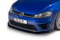 Preview: CSR Frontspoiler | Cup-Spoilerlippe mit ABE für VW Golf 7 R CSL395-S strukturiert schwarz matt (keine Lackierung erforderlich)