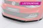 Preview: CSR Frontspoiler | Cup-Spoilerlippe mit ABE für VW Polo V (Typ 6R, 6C) R-Line CSL400-L Lackierung erforderlich (unlackiert roh)