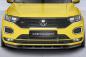 Preview: CSR Frontspoiler | Cup-Spoilerlippe mit ABE für VW T-Roc (A1) R-Line CSL402-G Glossy schwarz Hochglanz (keine Lackierung erforderlich)