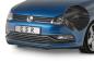 Preview: CSR Frontspoiler | Cup-Spoilerlippe mit ABE für VW Polo V (6R/6C) Basis/GTI CSL407-C Carbon Look Hochglanz (keine Lackierung erforderlich)