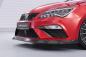 Preview: CSR Frontspoiler | Cup-Spoilerlippe mit ABE für Seat Leon 3 (Typ 5F) Cupra/FR CSL411-C Carbon Look Hochglanz (keine Lackierung erforderlich)