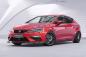 Preview: CSR Frontspoiler | Cup-Spoilerlippe mit ABE für Seat Leon 3 (Typ 5F) Cupra/FR CSL411-C Carbon Look Hochglanz (keine Lackierung erforderlich)