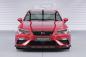 Preview: CSR Frontspoiler | Cup-Spoilerlippe mit ABE für Seat Leon 3 (Typ 5F) Cupra/FR CSL411-C Carbon Look Hochglanz (keine Lackierung erforderlich)
