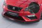 Preview: CSR Frontspoiler | Cup-Spoilerlippe mit ABE für Seat Leon 3 (Typ 5F) Cupra/FR CSL411-C Carbon Look Hochglanz (keine Lackierung erforderlich)